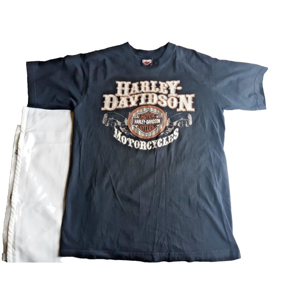 Vintage Harley Davidson T Shirt Neckartenzlingen Germany Dealer CPO Cycles